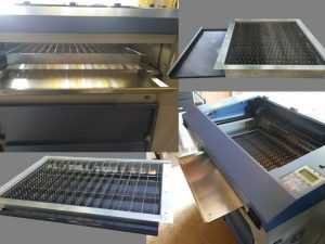 Schneidwanne Schneidbox Wabengitter Co2-Laser